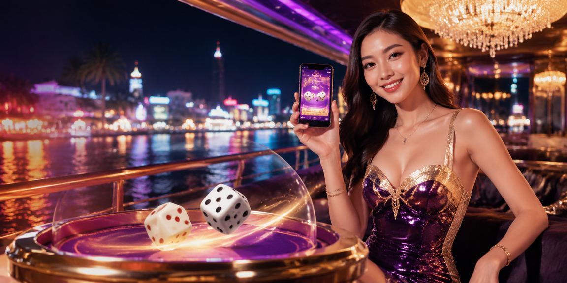 Khung cảnh phố đêm Nha Trang với không khí sôi động cá cược và giải trí